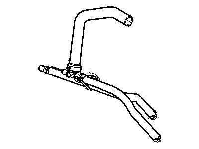 Dodge 55057266AA HOSE Heater
