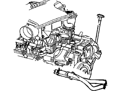 Dodge 55057237AB HOSE Heater