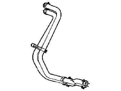 Dodge 55057236AB HOSE Heater