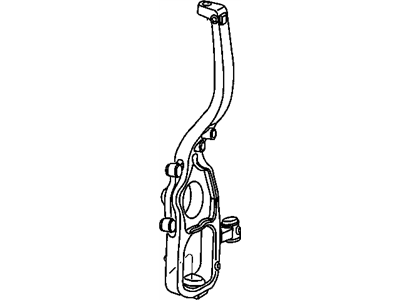 Mopar 4895711AA Knuckle Front