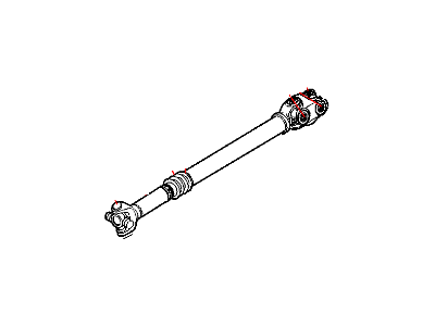 Jeep 52853402AB SHAFT Drive Front