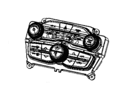 Dodge Challenger A/C Switch - 68415454AB