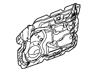 Jeep 55235893AG WATERDAM Front Door