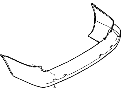 Chrysler Voyager Bumper - SH27HS5AA