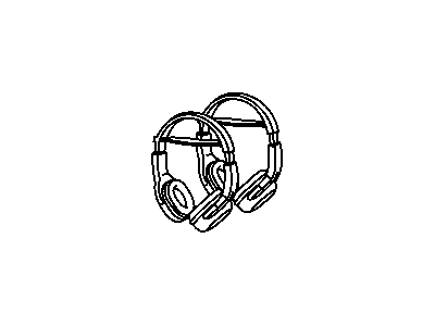 Ram 68090405AA HEADPHONES Wireless