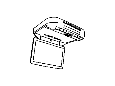 Ram 68022580AC DVD ASSEMBLY Overhead