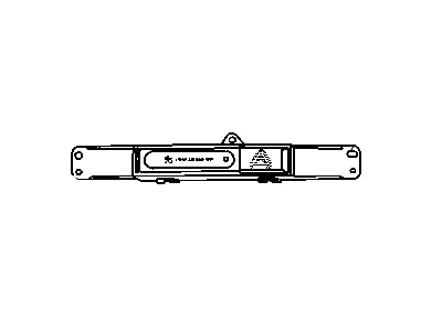 Chrysler Hazard Warning Switch - 5134628AA