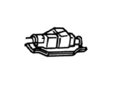 Dodge D150 Catalytic Converter - E0015404