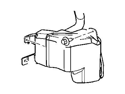 Chrysler Washer Reservoir - 5102248AA