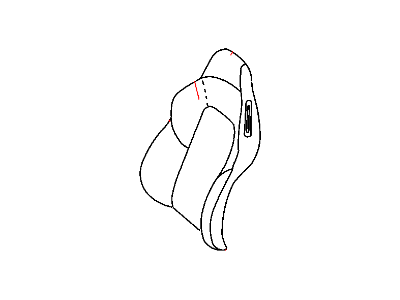 Chrysler 1BT28XDVAB COVER Front Seat Back