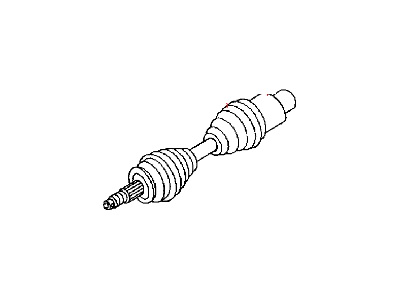 Ram R2104697AD SHAFT Axle Half