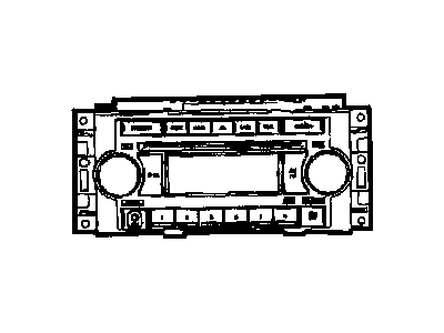 Mopar 5064173AG Radio AM/FM With CD And Equalizer