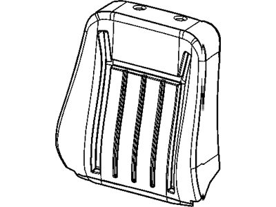 Jeep 5000022AA PAD Heater Back