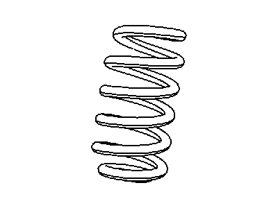 2013 Jeep Grand Cherokee Coil Springs - 68029664AD