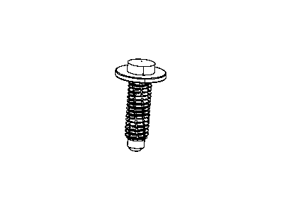 Mopar 6104996AA Stud Weld M5X1.6X14.2