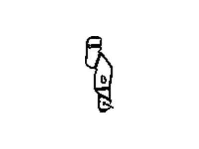 Chrysler 5023560AA BRACKET D Pillar