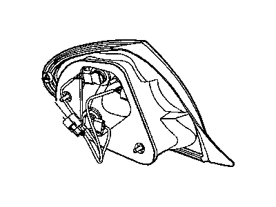 Dodge Neon Back Up Light - 5288527AM
