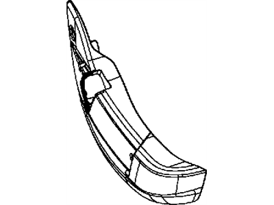 Mopar 1UY08DX9AA Shield Seat