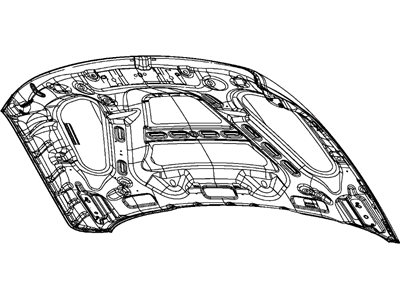 Ram Hood - 68160235AC