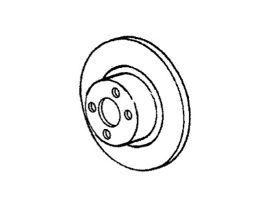 Chrysler PT Cruiser Brake Disc - V5019994