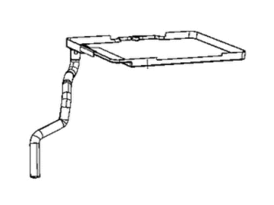 2020 Jeep Compass Battery Tray - 68290620AB