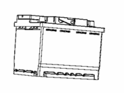 2020 Jeep Compass Car Batteries - BAAH5550AA
