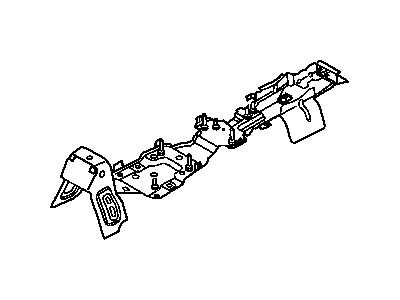 Mopar 5027979AC Bracket Floor Console