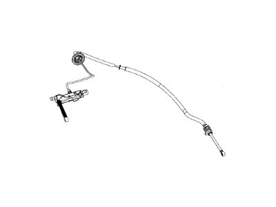 Ram Shift Cable - 68211076AE