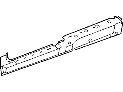 Mopar 4882314 Panel Package Bodyside Sill