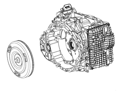 Ram ProMaster City Torque Converter - 68311492BA