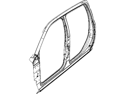 Ram 55372320AC PANEL Body Side Aperture Outer