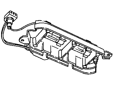 Dodge 4723432 WIRING Overhead Console