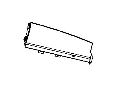 Dodge 1JF011VSAA COVER Air Bag Module