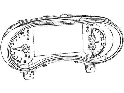 2015 Dodge Durango Speedometer - 68248454AB