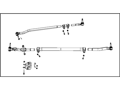 Mopar 52014074AE Rod And Link Steering