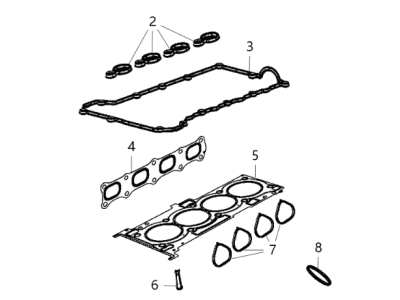 Jeep 68424963AA GASKET KIT Engine Upper