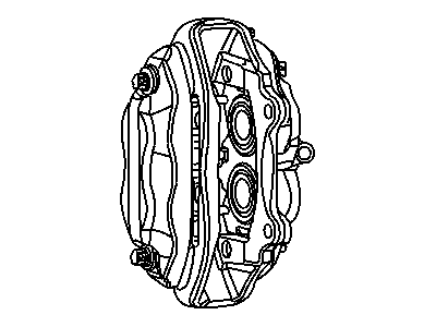 2008 Dodge Magnum Brake Caliper - 5175108AA