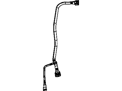 Chrysler 4880281AA TUBE Control Valve to Canister