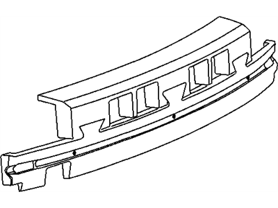 Dodge 5303772AB FOAM Rear Bumper Fascia Also Included In Item#1