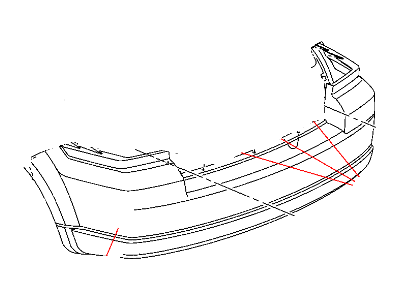 Dodge Caliber Bumper - YC95TZZAE