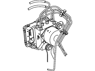 2002 Chrysler Voyager Brake Line - 4721330AA