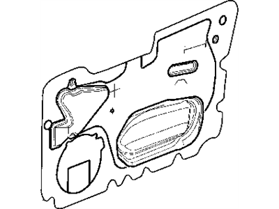 Dodge 5008498AI WATERDAM Front Door