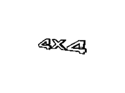 Dodge 55157214AA NAMEPLATE