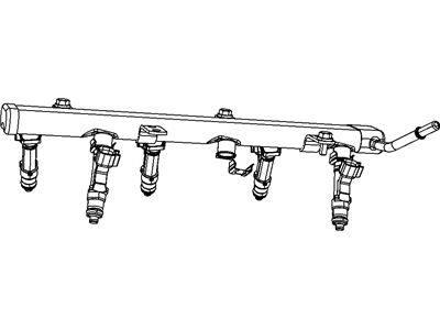 Jeep 4861666AA RAIL Fuel