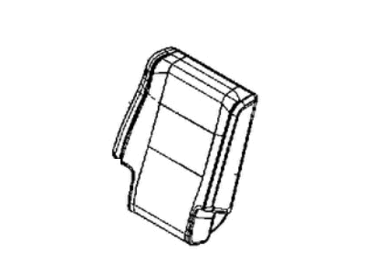 Jeep 6VE24LT5AA COVER Rear Seat Back Right