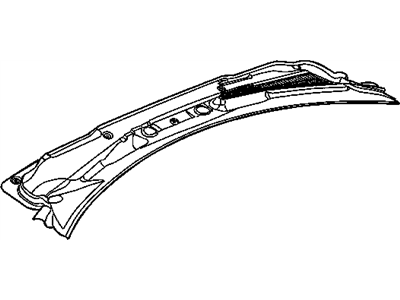 Chrysler 55078109AH PANEL Cowl Top