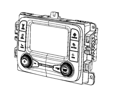 Jeep 68290676AI Radio - Multimedia