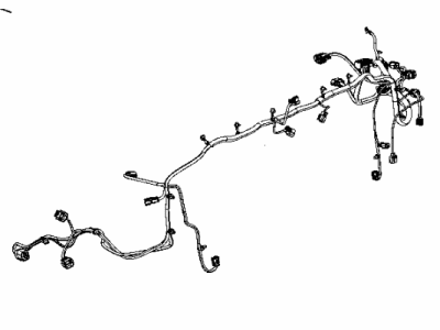 Ram 68084500AC WIRING Front End Module