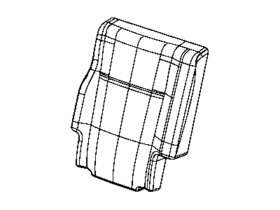Dodge 1LH341K7AA COVER Rear Seat Back