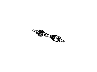 Chrysler RX578130AA SHAFT Axle Half